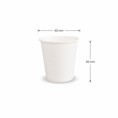  Ly giấy trắng 4oz - 120ml 