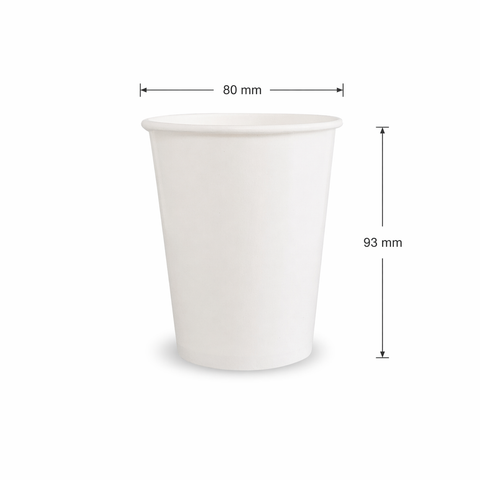  Ly giấy trắng chịu lạnh 240ml - 8oz 260gsm 