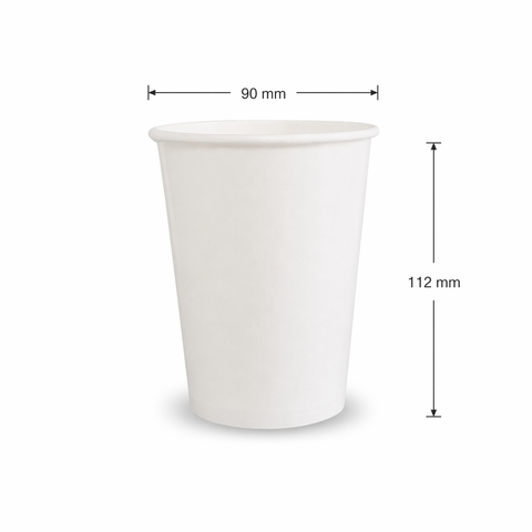  Ly giấy trắng chịu lạnh 360ml - 12oz 280gsm 