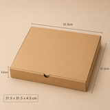  Hộp giấy pizza 31.5x31.5x4.5cm 