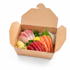  Hộp giấy Folding kraft paper box 750ml 