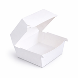  Hộp giấy Burger Premium trắng (12x12x7cm) 
