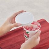  Bộ tô giấy trắng 8.5oz-250ml + nắp giấy 