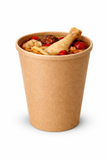  Tô giấy Soup kraft paper cup with paper lid 780ml 