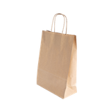 Túi giấy kraft (Rộng*Hông*Cao ~ 20x13x25cm) quai xách 120gsm