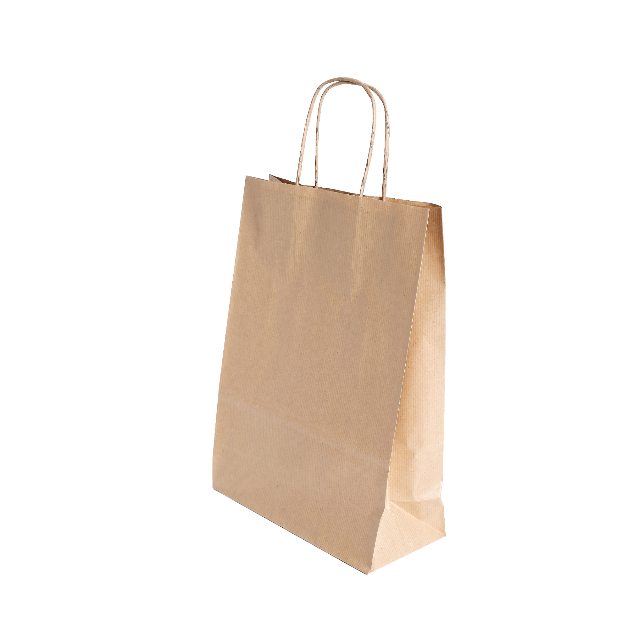  Túi giấy kraft (Rộng*Hông*Cao ~ 20x13x25cm) quai xách 120gsm 