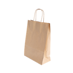  Túi giấy kraft (Rộng*Hông*Cao ~ 20x13x25cm) quai xách 120gsm 