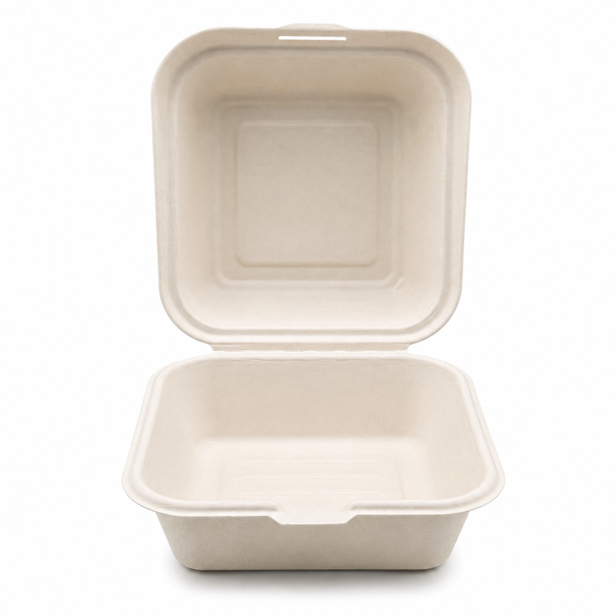  Hộp bã mía burger nâu 600ml (hàng VNXK)