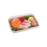  Khay giấy kraft sushi nắp PET chống đọng sương #4 SS04 