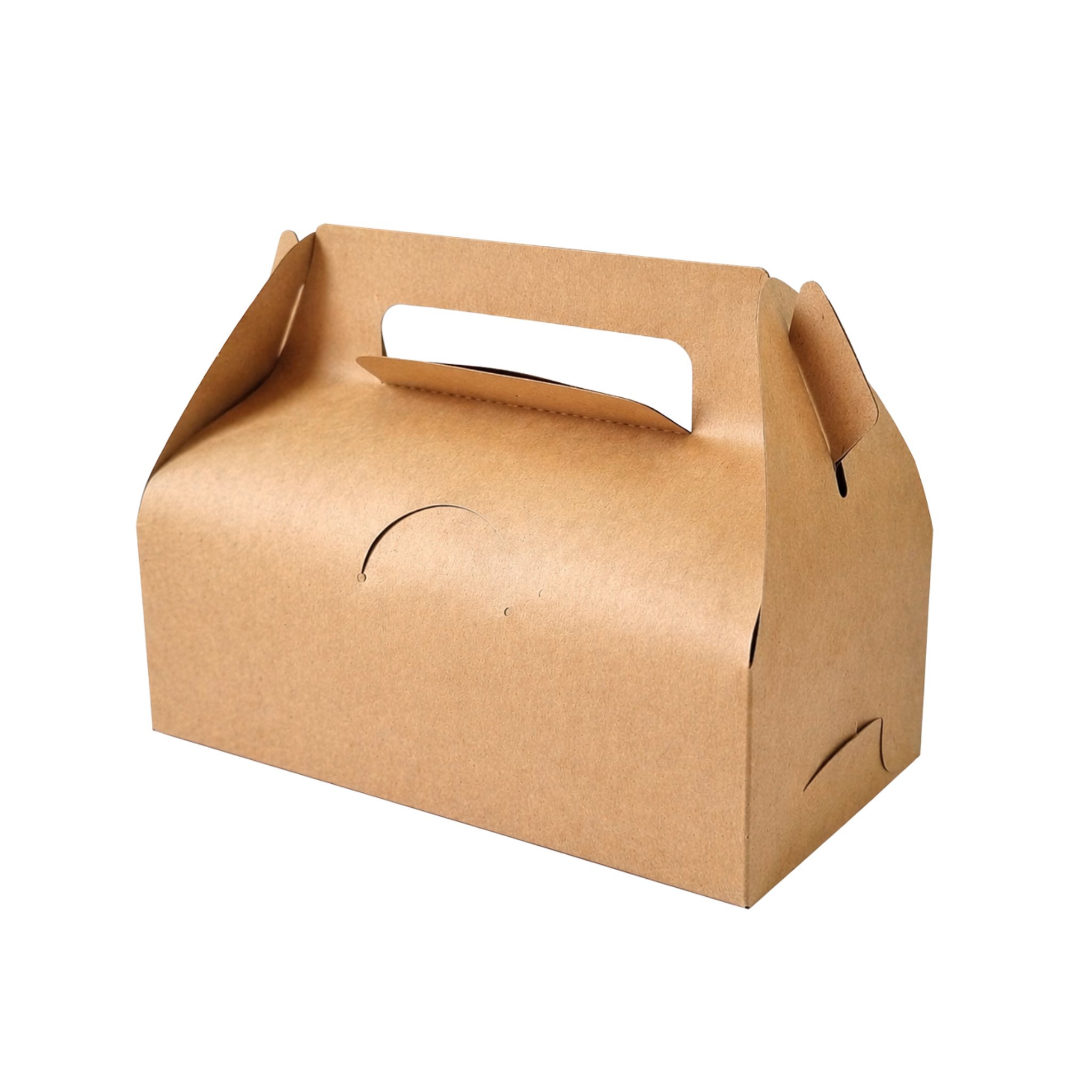  Hộp giấy kraft 22x14x10cm B204 quai xách