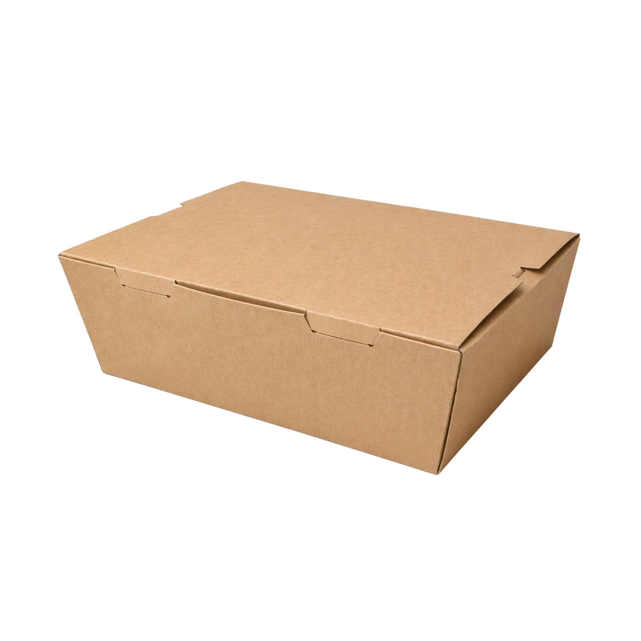  Hộp giấy Clamshell kraft paper box 1200 ml