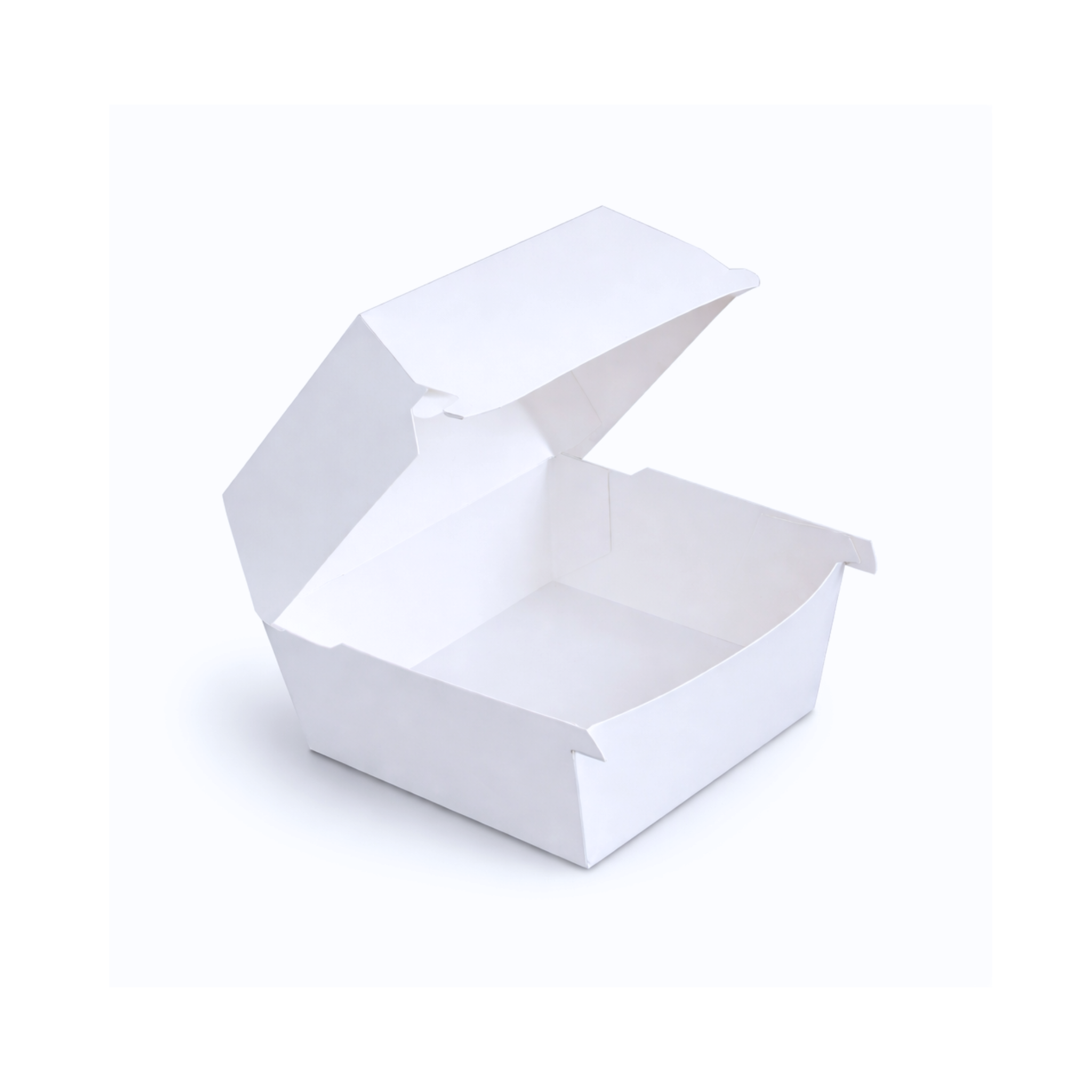  Hộp giấy Burger Premium trắng (12x12x7cm)