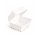  Hộp giấy Burger Premium trắng (12x12x7cm) 