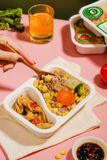  Cơm Tinh Hoa- Cơm Gạo Lứt- Tàu Hũ Ky Nấm Bào Ngư 
