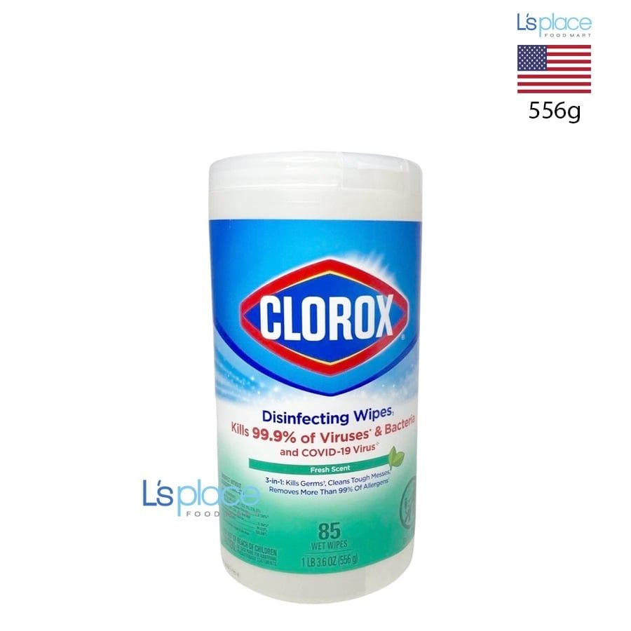 Clorox Khăn ướt diệt khuẩn các mùi