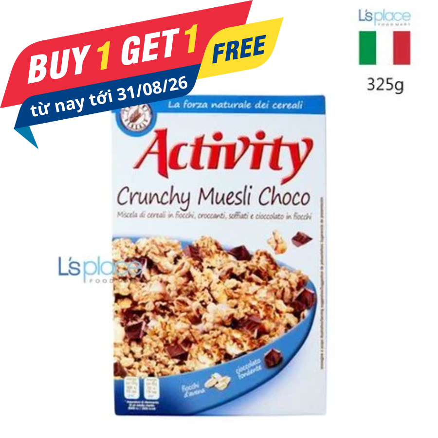 Activity Ngũ cốc Muesli socola giòn
