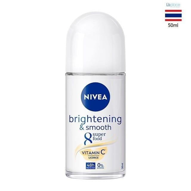 Nivea Lăn khử mùi nữ Brightening smooth
