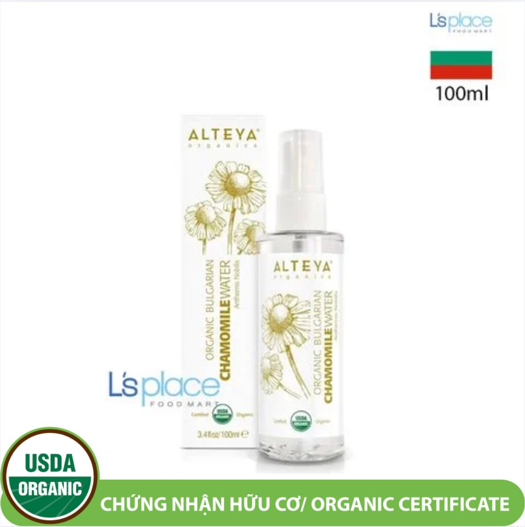 Alteya Organics Nước hoa cúc hữu cơ