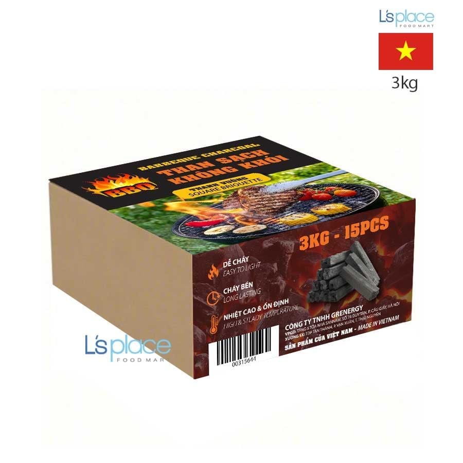 BBQ Than sạch không khói Thanh Vuông