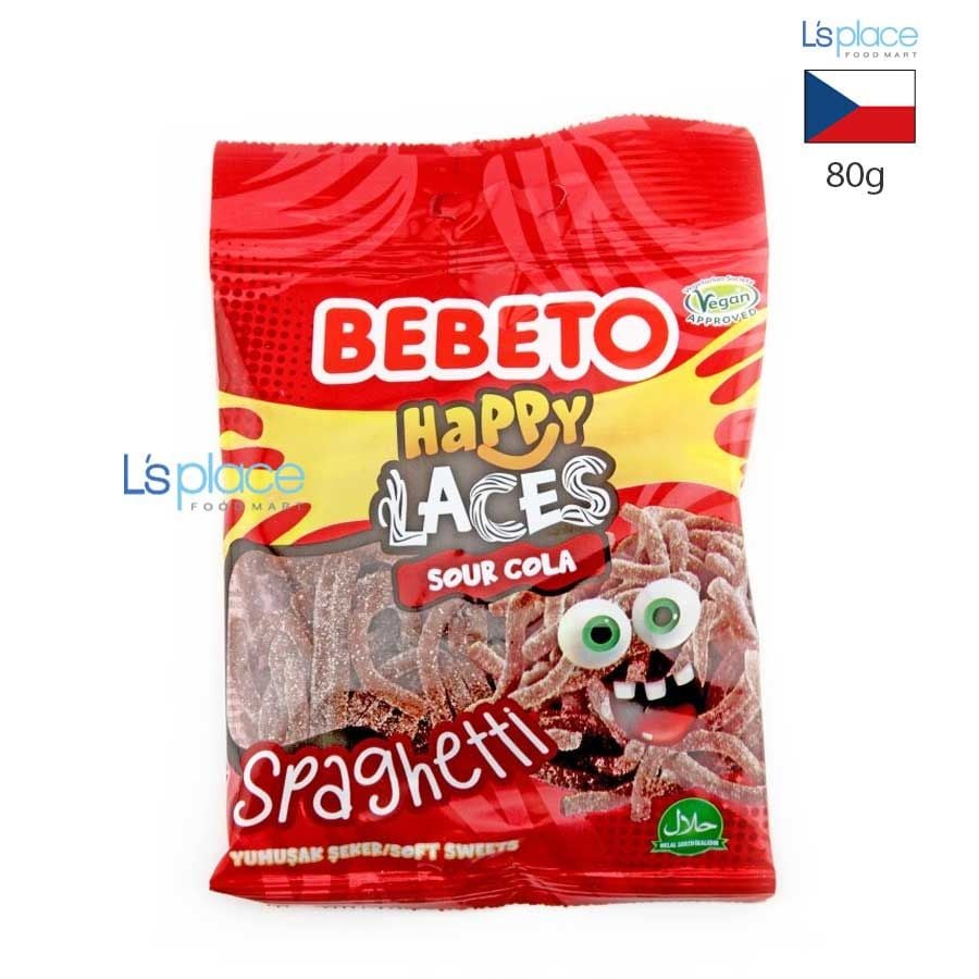 Bebeto Kẹo dẻo Spaghetti vị Cola