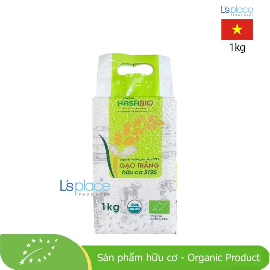 Hasa Bio Gạo trắng hữu cơ ST25