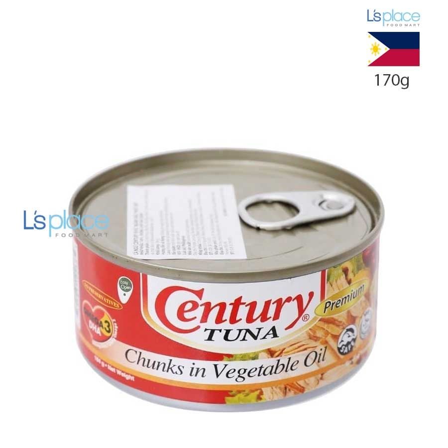 Century Tuna Cá ngừ cắt khúc ngâm dầu thực vật