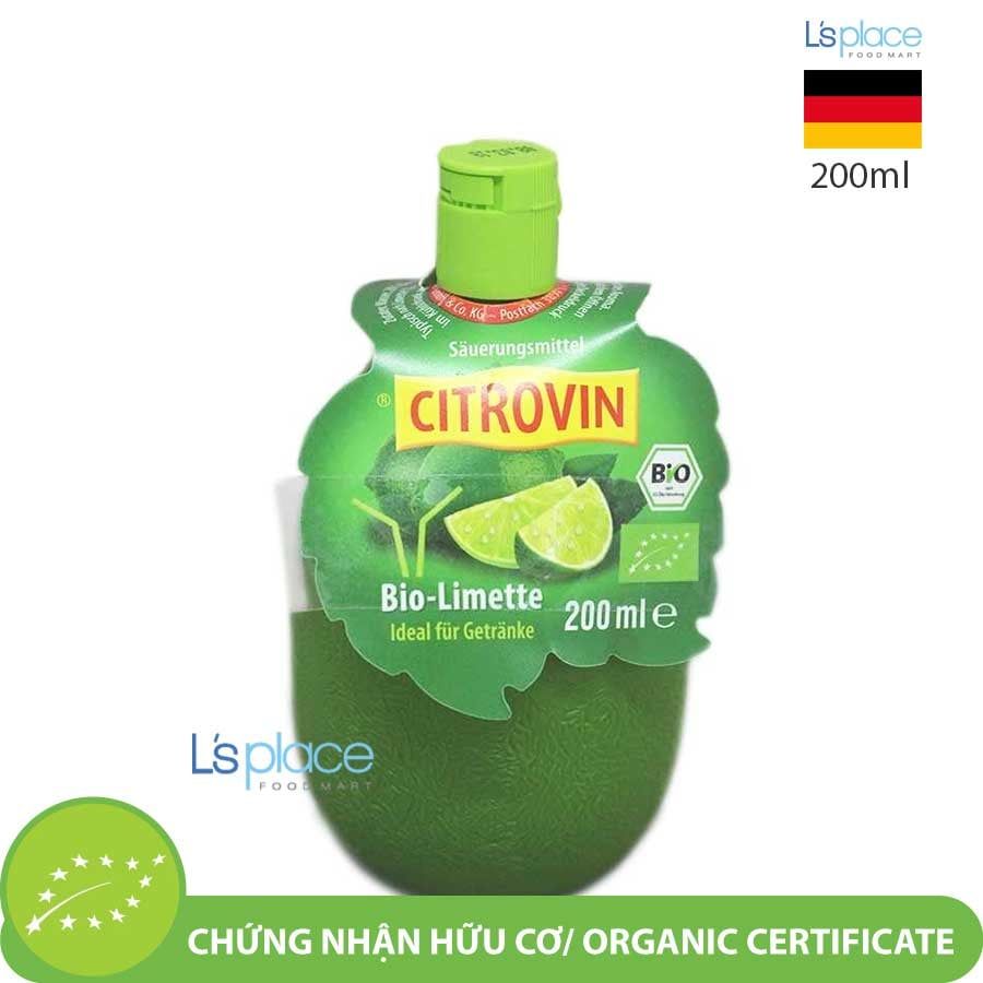 Citrovin Bio Nước cốt chanh xanh hữu cơ