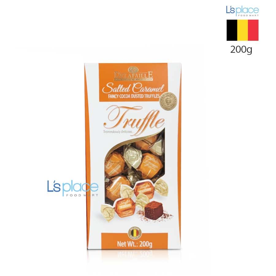 Delafaille Socola Truffle phủ cacao caramen muối