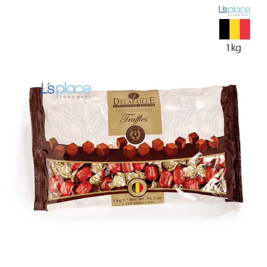 Delafaille Socola Truffle phủ cacao truyền thống túi lớn