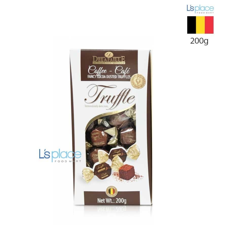 Delafaille Socola Truffle phủ cacao vị cà phê