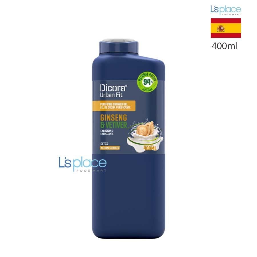 Dicora Urban Fit Sữa tắm Ginseng & Vetiver