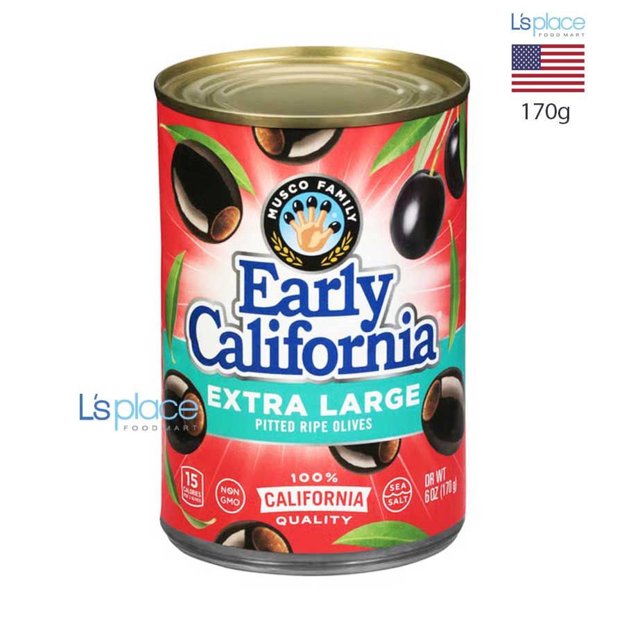 Early California Ô liu đen tách hạt quả cỡ lớn