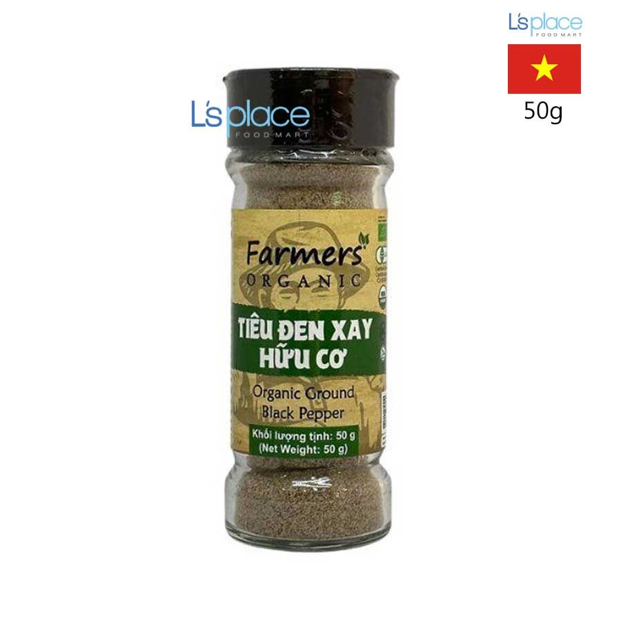 Farmers Organic Tiêu đen xay hữu cơ