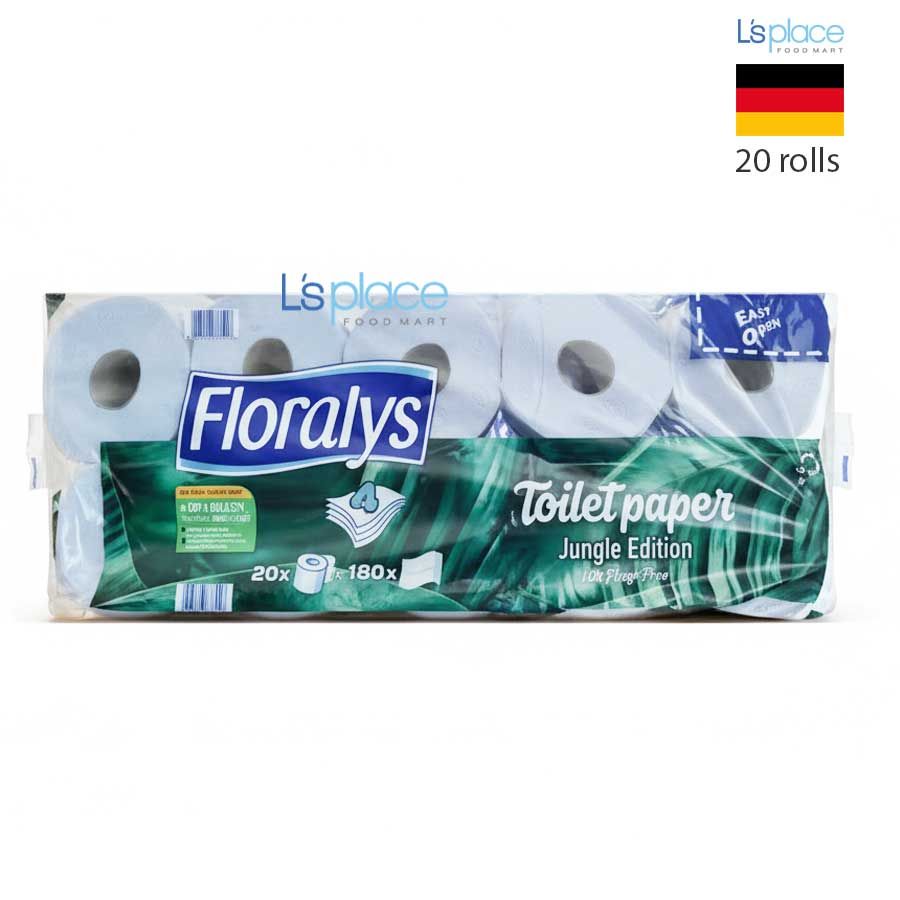 Floralys Giấy vệ sinh siêu mềm Jungle Edition & Miami Nights