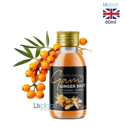 Gam's Ginger Shot Nước ép gừng nghệ & hắc mai biển