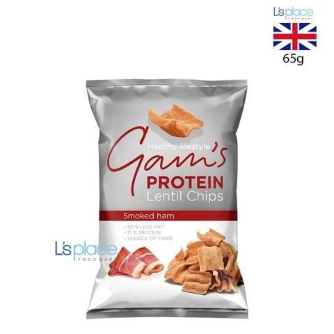 Gam's Snack Protein đậu lăng vị thịt xông khói