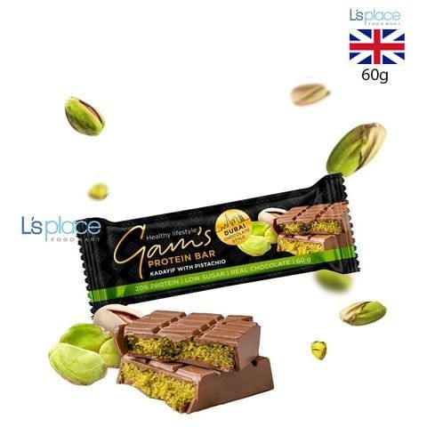 Gam's Thanh Protein kiểu Dubai vị Kadayif hạt dẻ cười