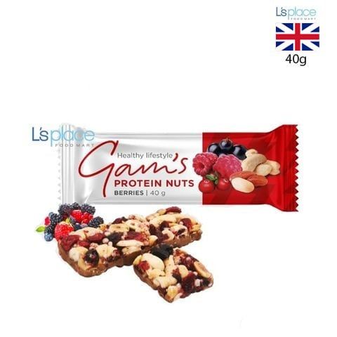 Gam's Thanh Protein vị hạt và quả mọng