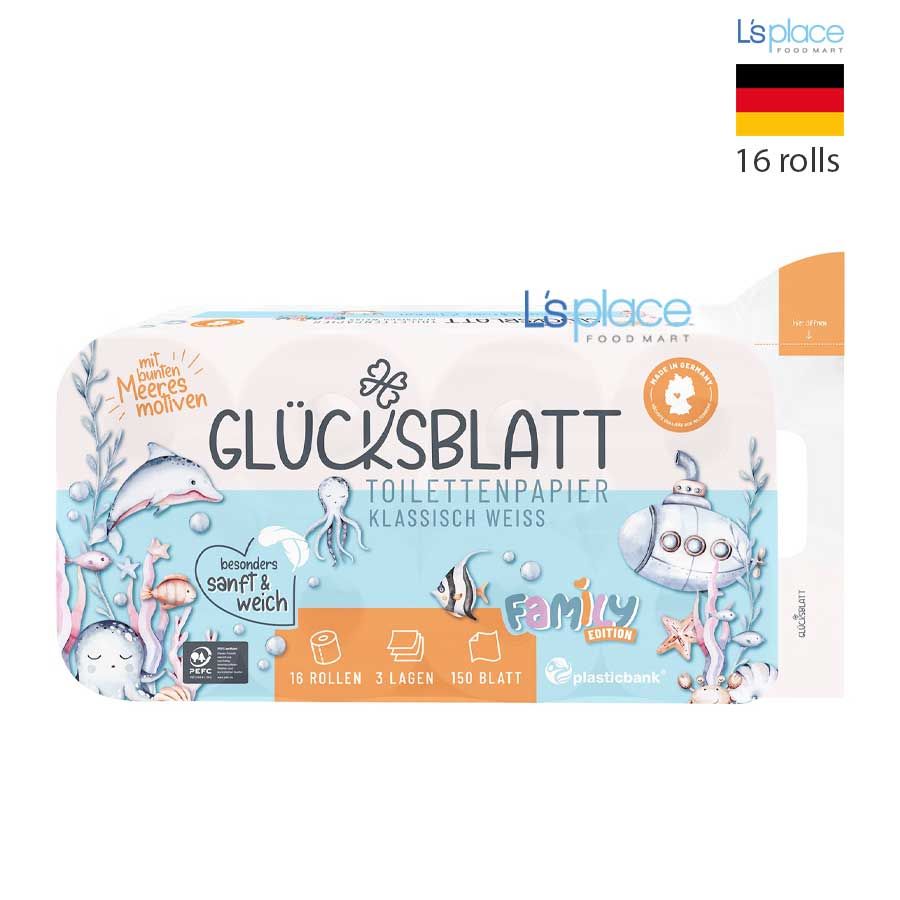 Glücksblatt Giấy vệ sinh Family Edition
