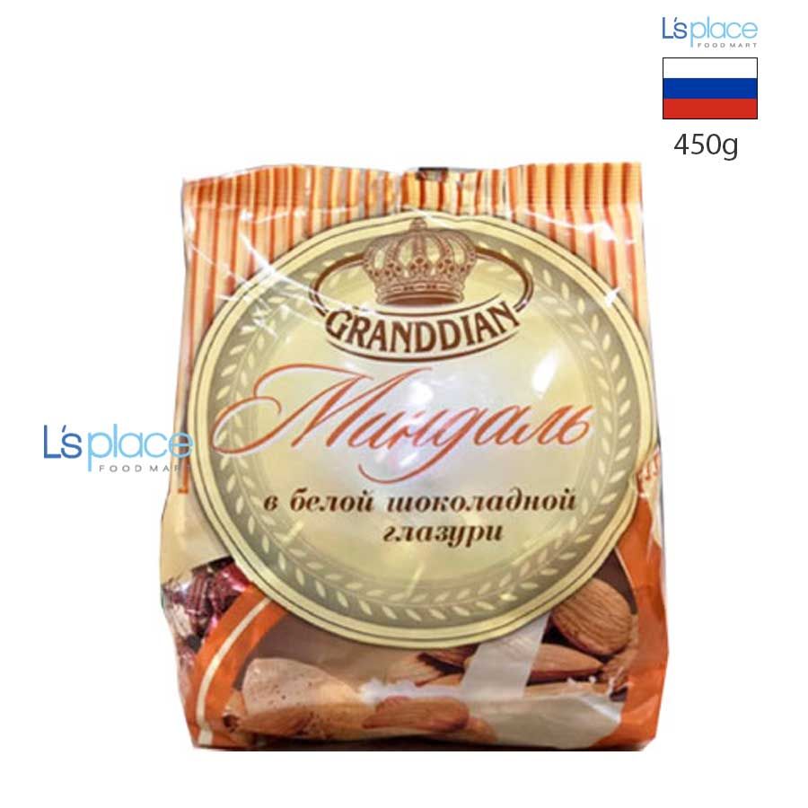 Granddian Socola trắng sữa bọc hạnh nhân