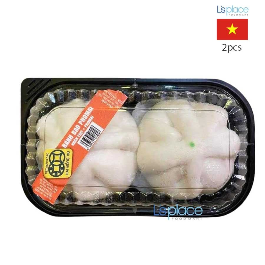 Hai đồng xu Bánh bao nhân phomai hộp nhỏ