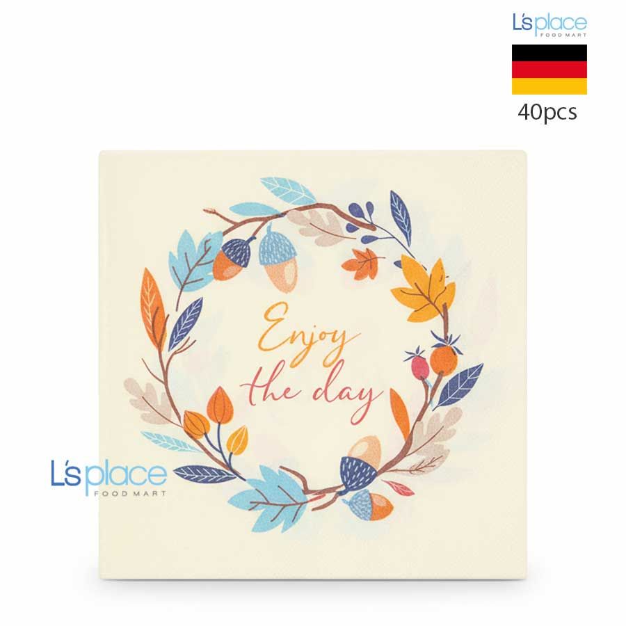 Kokett Giấy ăn Giáng sinh hình Enjoy the day