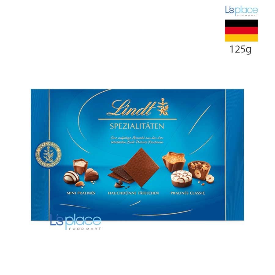Lindt Socola hộp Spezialitaten