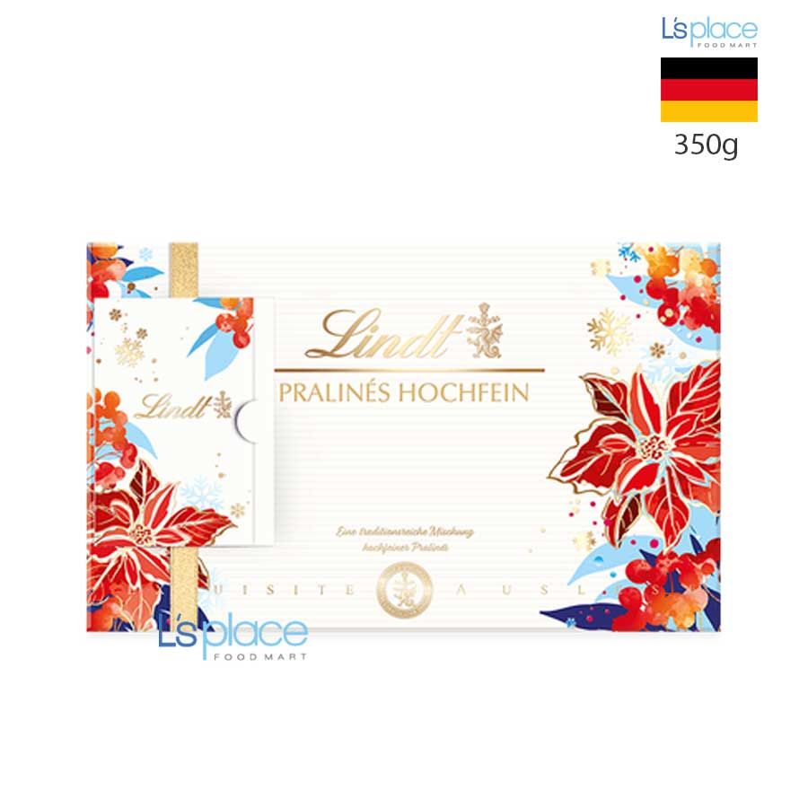 Lindt Socola Pralines Hochfein mẫu hoa mùa đông