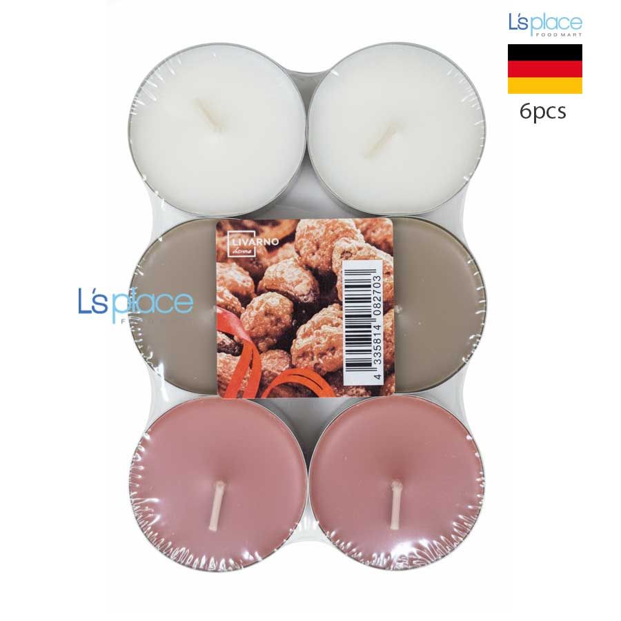 Livarno Home Nến vỉ hương hạnh nhân caramen