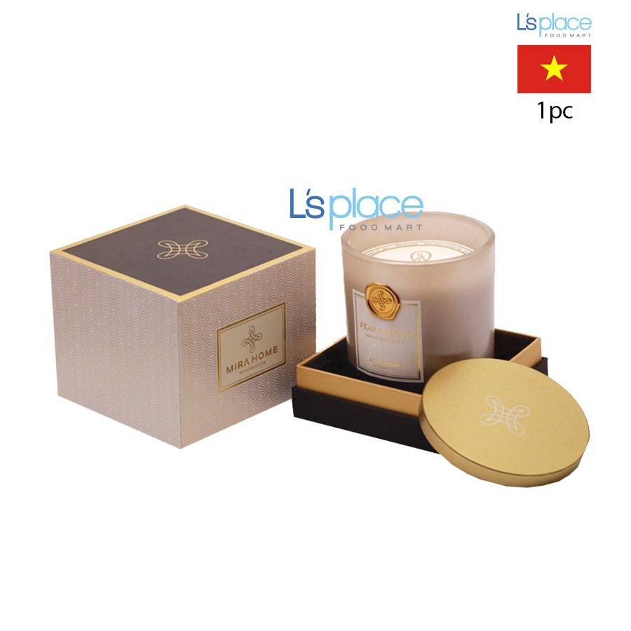 Mira Home Nến cốc hương lê & lan dạ hương
