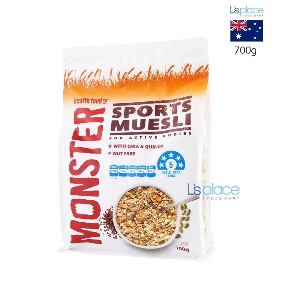 Monster Health Food Ngũ Cốc Sport Muesli