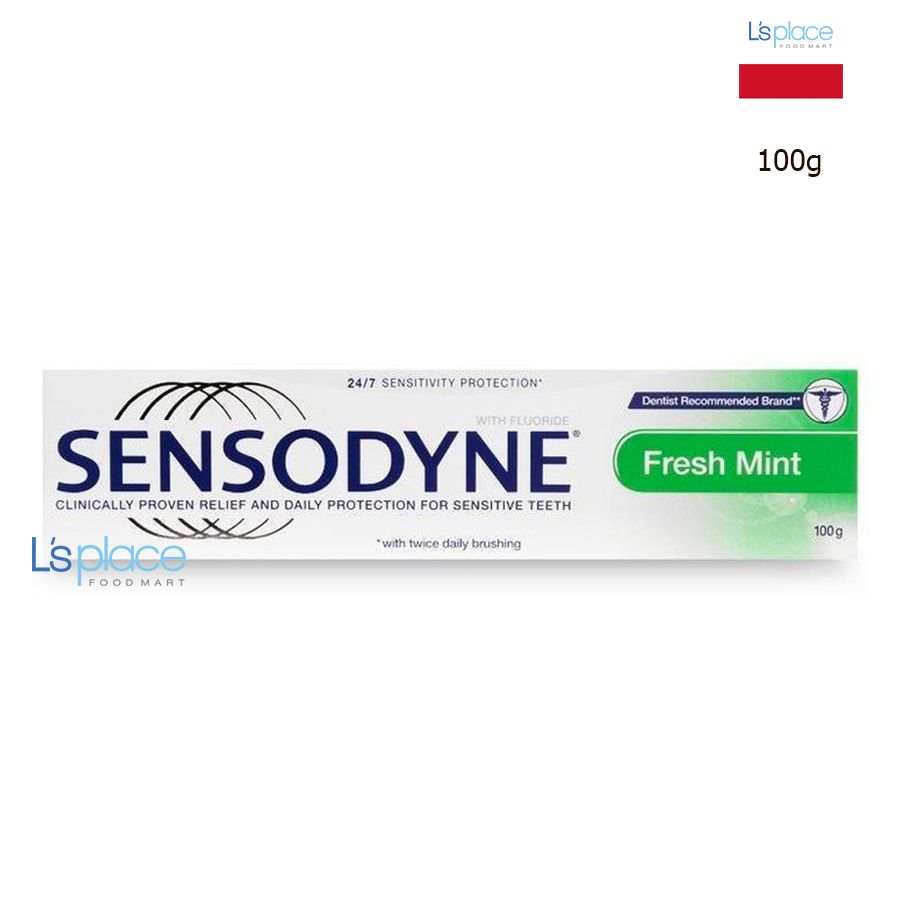 Sensodyne Kem đánh răng hương bạc hà the mát