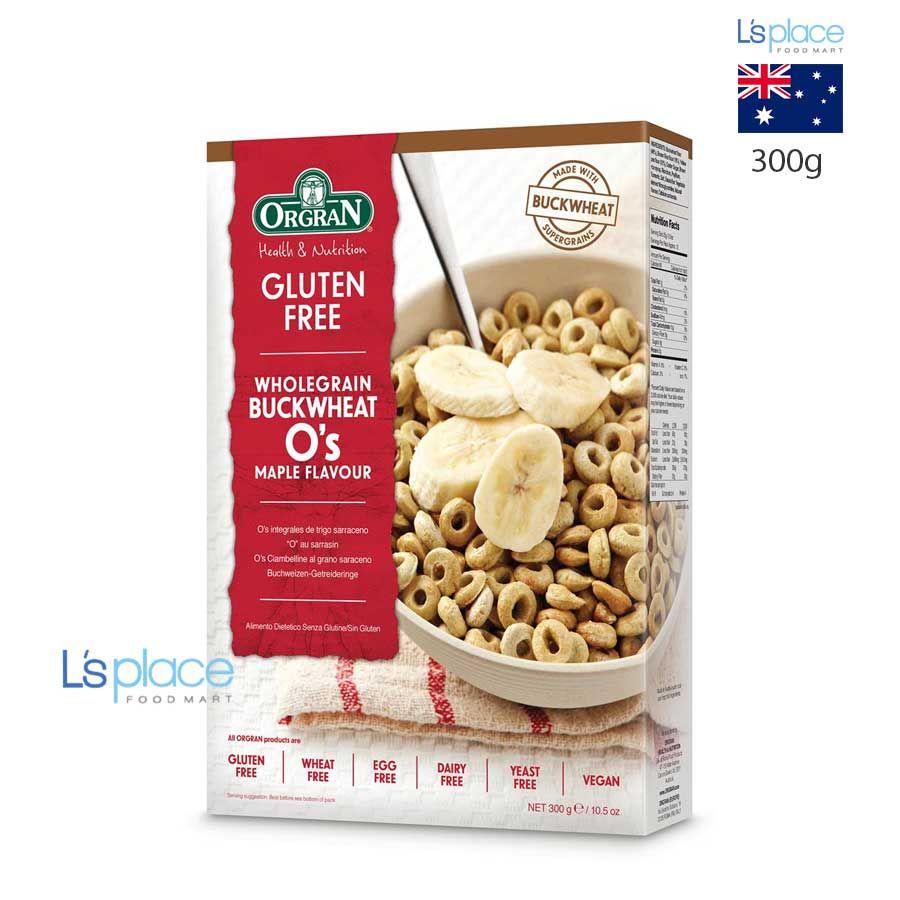 Orgran Ngũ cốc Kiều mạch vị Lá phong