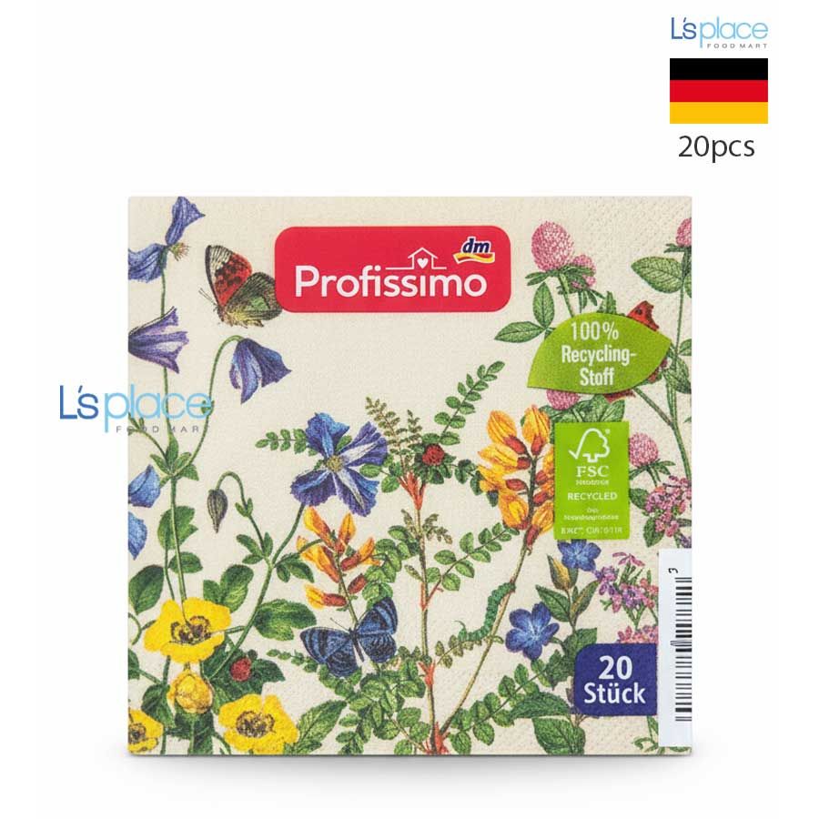 Profissimo Giấy ăn hình hoa cỏ mùa xuân